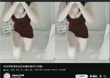 유튜브 정지 당하고 치지직으로 온 여캠