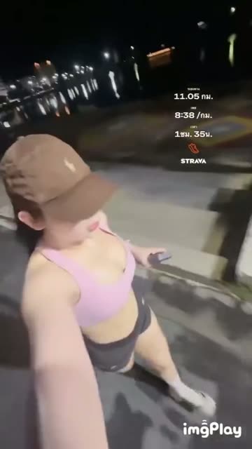 무브먼트 지리는 러닝 누나