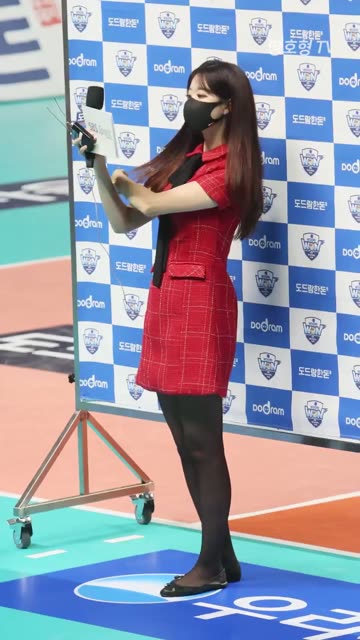 (SOUND)진달래 아나운서 경기장 현장