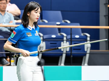 정수빈 당구여신