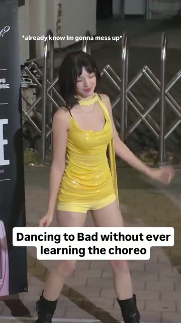 (SOUND)약ㅇㅎ) 외국인 누나 BAD 챌린지